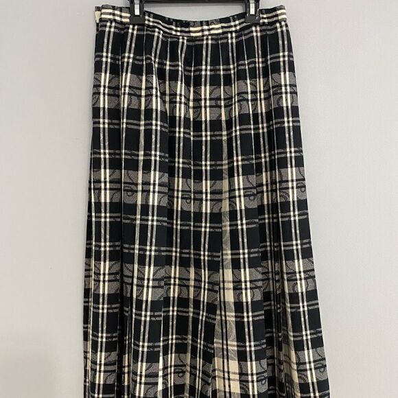 Pendleton 100% Virgin Wool Skirt Women Size 10 - Picture 1 of 4